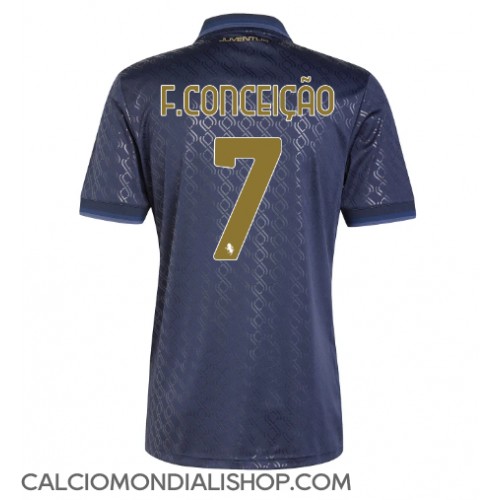 Maglie da calcio Juventus Francisco Conceicao #7 Terza Maglia 2024-25 Manica Corta